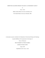 Improving eLearning Project Intake in a Government Agency