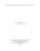 Reparameterization of the Poisson Distribution and Applications