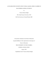 An Examination of Motivation to Read Among African American Male Middle School Students