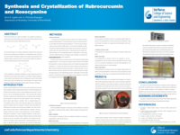 Synthesis and Crystallization of Rubrocurcumin and Rosocyanine