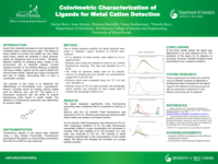 Colorimetric Characterization of Ligands for Metal Cation Detection