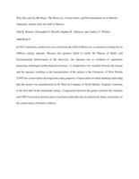 Way Hay and Up She Rises: The Recovery, Conservation, and Documentation of an Historic Admiralty Anchor from the Gulf of Mexico