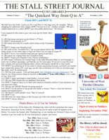 The Stall Street Journal: "The Quickest Way from Q to A"