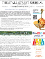 The Stall Street Journal: "The Quickest Way from Q to A"