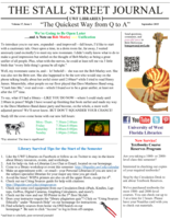 The Stall Street Journal: "The Quickest Way from Q to A"