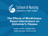 The Effects of Mindfulness-Based Interventions on Alzheimer's Disease