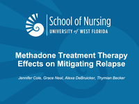 Methadone Treatment Therapy Effects on Mitigating Relapse