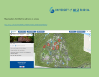 Map locations for Little Free Libraries on campus