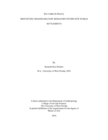 We Come In Peace, Identifying Spanish Military Behaviors Within New World Settlements