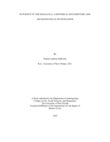 In Pursuit of the Panzacola: A Historical Documentary and Archaeeological Investigation