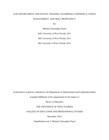 Law Enforcement And Jiujitsu Training: Examining Confidence, Stress Management, And Skill Proficiency