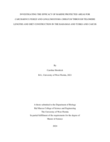 Investigating the Efficacy of Marine Protected Areas for Carcharhinus perezi and Ginglymostoma cirratum through Telomere Lengths and Diet Construction in the Bahamas and Turks and Caicos