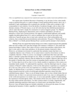 Merleau-Ponty on Silos of Political Belief