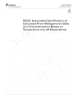 MCIC: Automated Identification of Cellulases From Metagenomic Data and Characterization Based on Temperature and pH Dependence