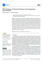 The Dichotomy of Neural Networks and Cryptography