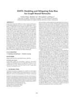 EDITS: Modeling and Mitigating Data Bias for Graph Neural Networks