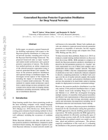 Generalized Bayesian Posterior Expectation Distillation for Deep Neural Networks