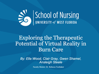 Exploring the Therapeutic Potential of Virtual Reality in Burns