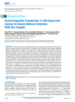 Packet Inspection Transformer: A Self-Supervised Journey to Unseen Malware Detection with Few Samples
