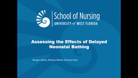 Assessing the Effects of Delayed Neonatal Bathing
