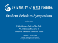 Pride Comes Before The Fall: An Analysis of Lucifer in Vivienne Medrano s Hazbin Hotel