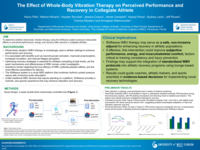 The Effect of Whole-Body Vibration Therapy on Perceived Performance and Recovery in Collegiate Athlete