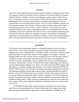 Tour de Fort: Creating and Evaluating Guided Archaeology Tours