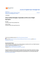 Venue Safety Strategies: Guardrails and the Line-of-Sight