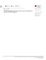 CyberAI: Knowledge Area Frameworks for Cybersecurity Programs in the Age of Artificial Intelligence