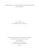 Leveraging Stability Analysis for Robust Humanoid Motion Planning and Teleoperation
