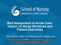 Bed Assignment in Acute Care: Impact on Nurse Workload and Patient Outcomes