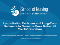 Resuscitation Decisions and Long-Term Outcomes in Neonates Born Before 28 Weeks’ Gestation