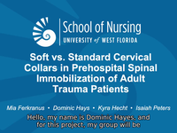 Soft vs. Standard Cervical Collars in Prehospital Spinal Immobilization of Adult Trauma Patients