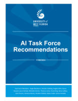 AI Task Force Recommendations
