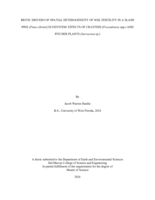 Biotic drivers of spatial heterogeneity of soil fertility in a slash pine (Pinus elliottii) ecosystem: effects of crayfish (Procambarus spp.) and pitcher plants (Sarracenia sp.)