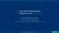 My OUR Works Research Experience with Vibe Coding