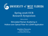 Stimulated Raman Scattering in Hollow-core Optical Fiber for LiDAR Application