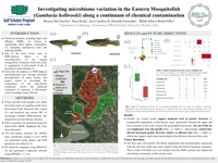 Investigating microbiome variation in the Eastern Mosquitofish (Gambusia holbrooki) along a continuum of chemical contamination